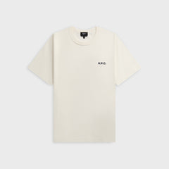A.P.C. Tee Boxy Petit VPC - White / Dark Navy | Kith White / Dark Navy