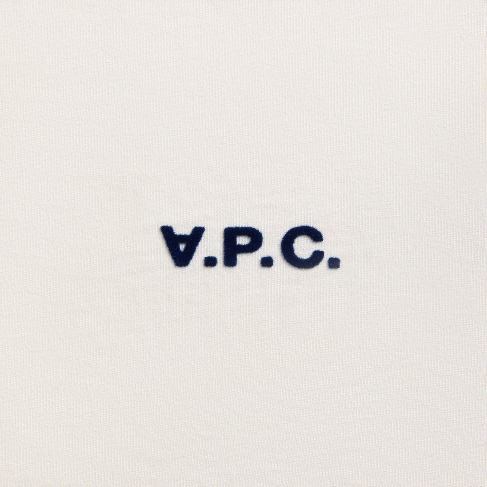 A.P.C. Tee Boxy Petit VPC - White / Dark Navy | Kith White / Dark Navy