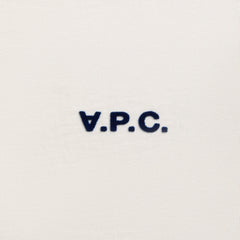 A.P.C. Tee Boxy Petit VPC - White / Dark Navy | Kith White / Dark Navy
