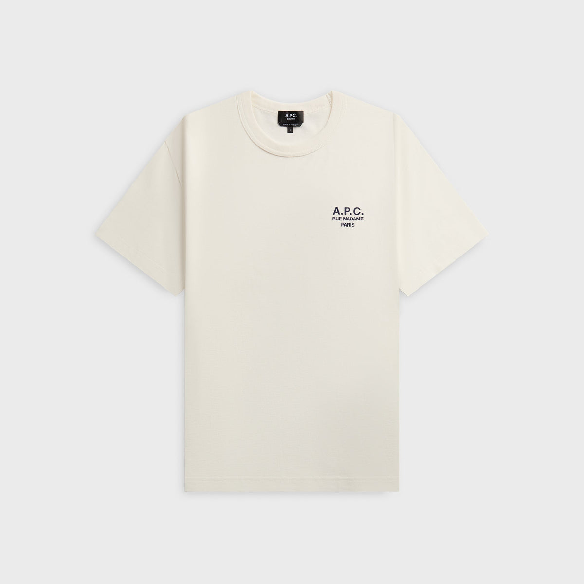 A.P.C Rue Madame Tee - White / Dark Navy | Kith White / Dark Navy