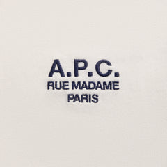 A.P.C Rue Madame Tee - White / Dark Navy | Kith White / Dark Navy
