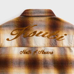Ksubi Rosebowl Long Sleeve Shirt - Burnt Orange | Kith Burnt Orange