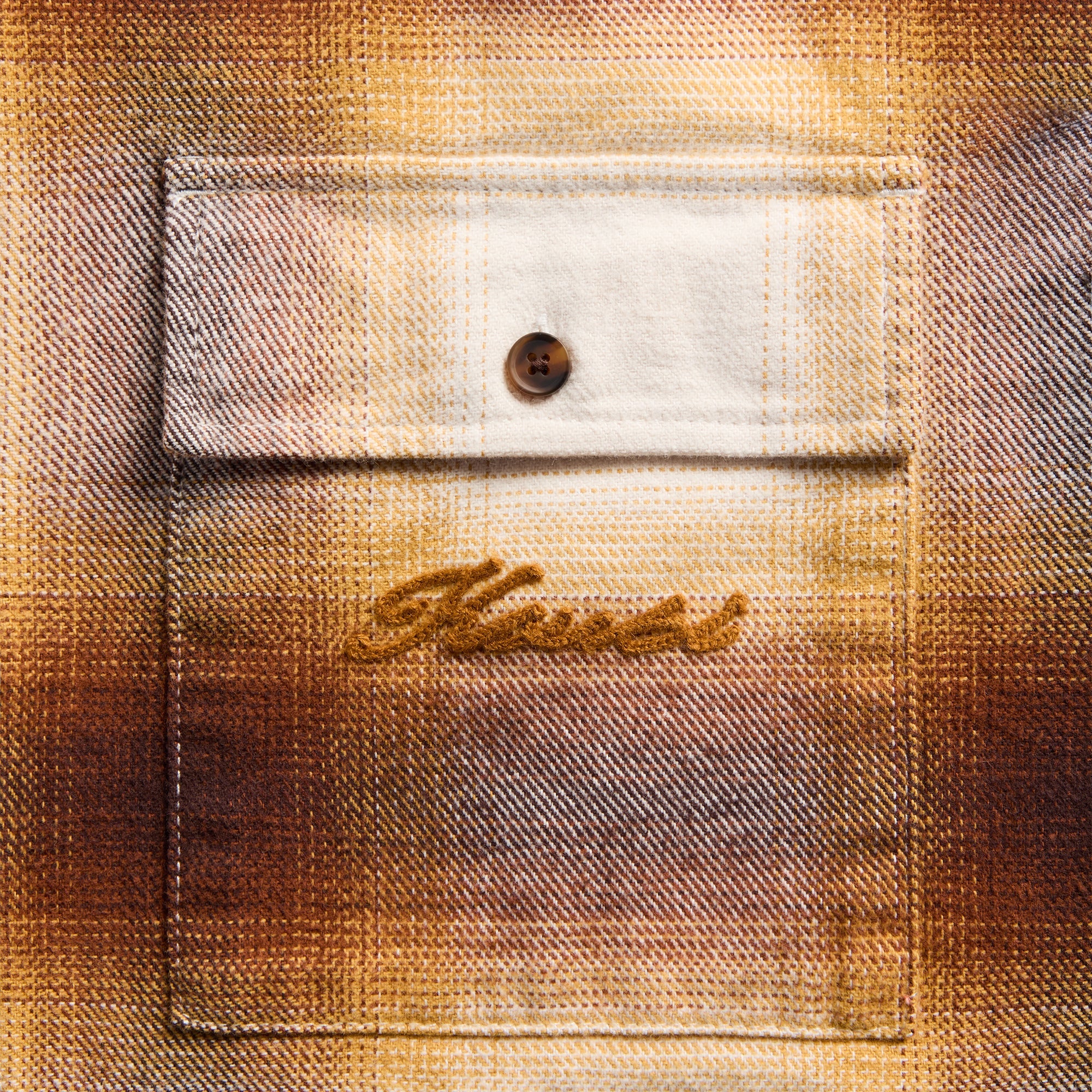 Ksubi Rosebowl Long Sleeve Shirt - Burnt Orange | Kith Burnt Orange