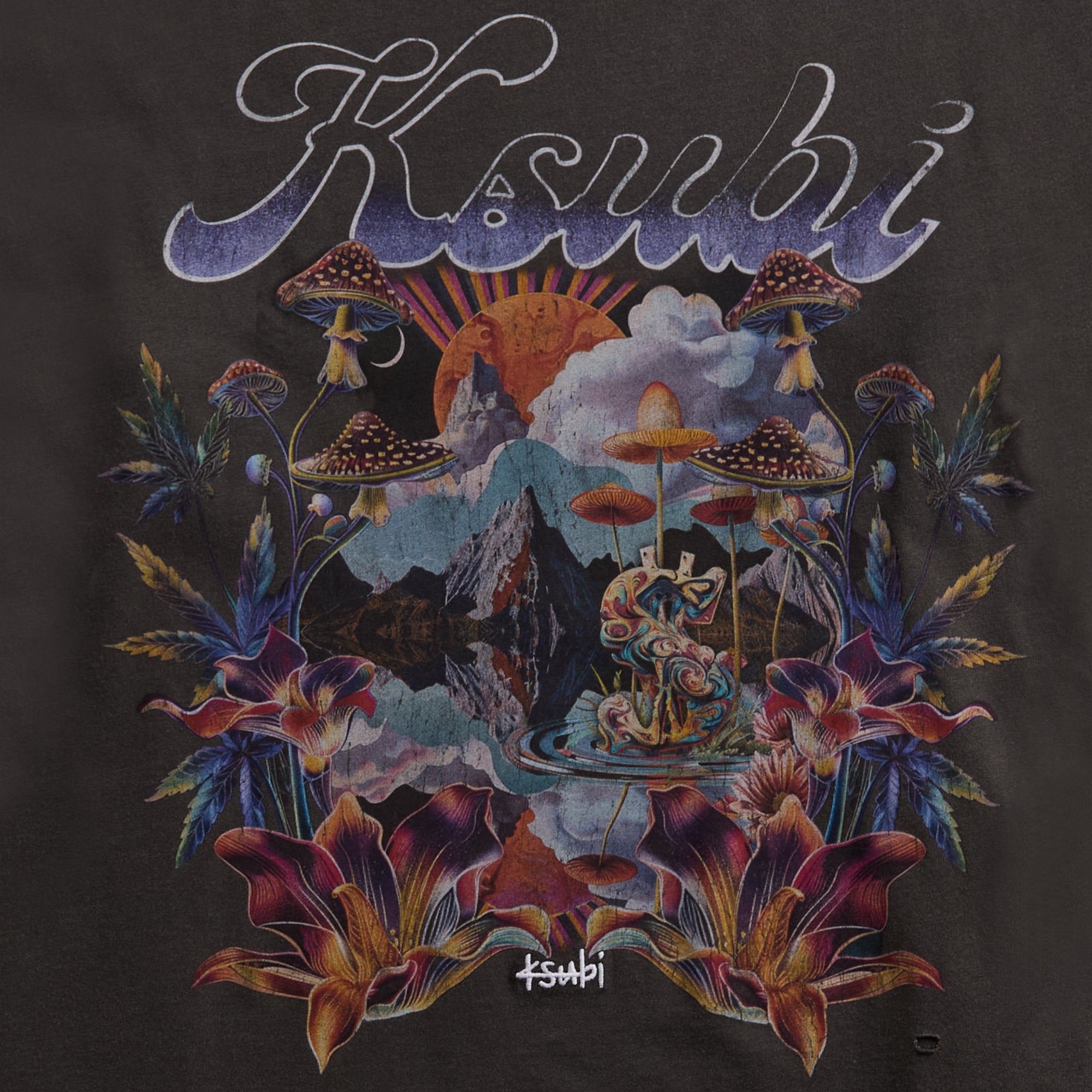 Ksubi Hendrix Ekcess Tee - Old Black | Kith Old Black