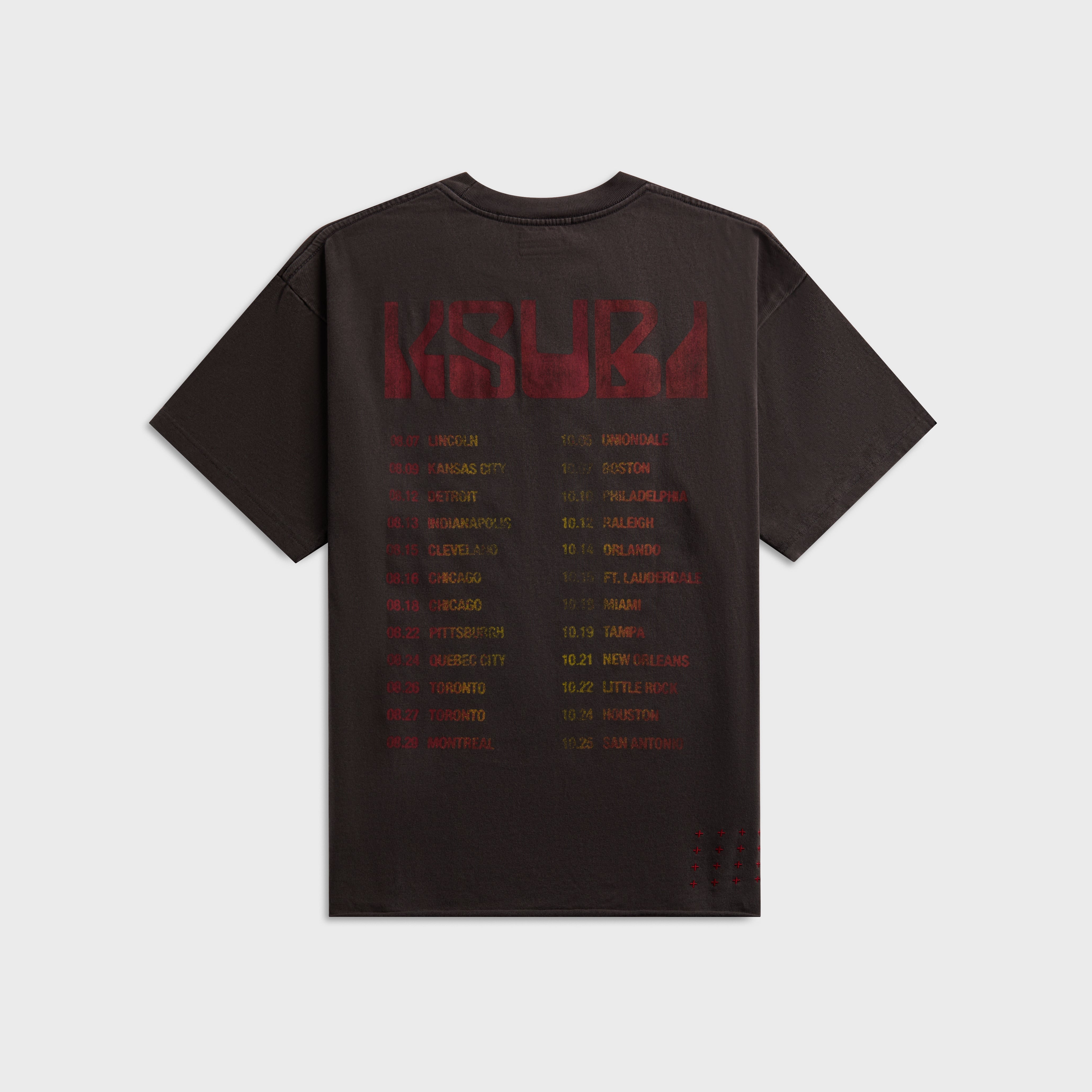 Ksubi Venom Ekcess Tee - Faded Black | Kith Faded Black