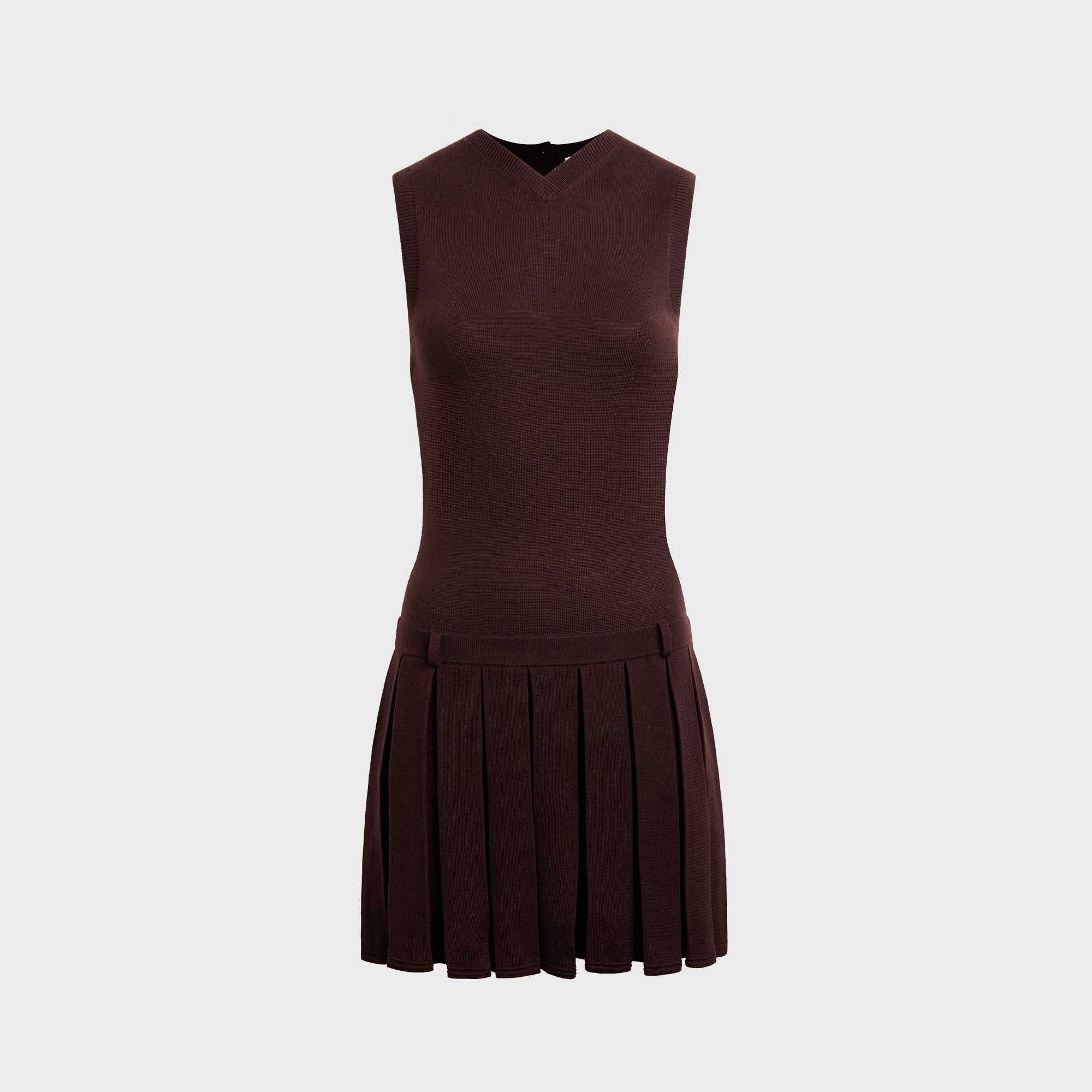 Sandy Liang Millie Dress - Brown | Kith Brown