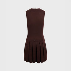 Sandy Liang Millie Dress - Brown | Kith Brown