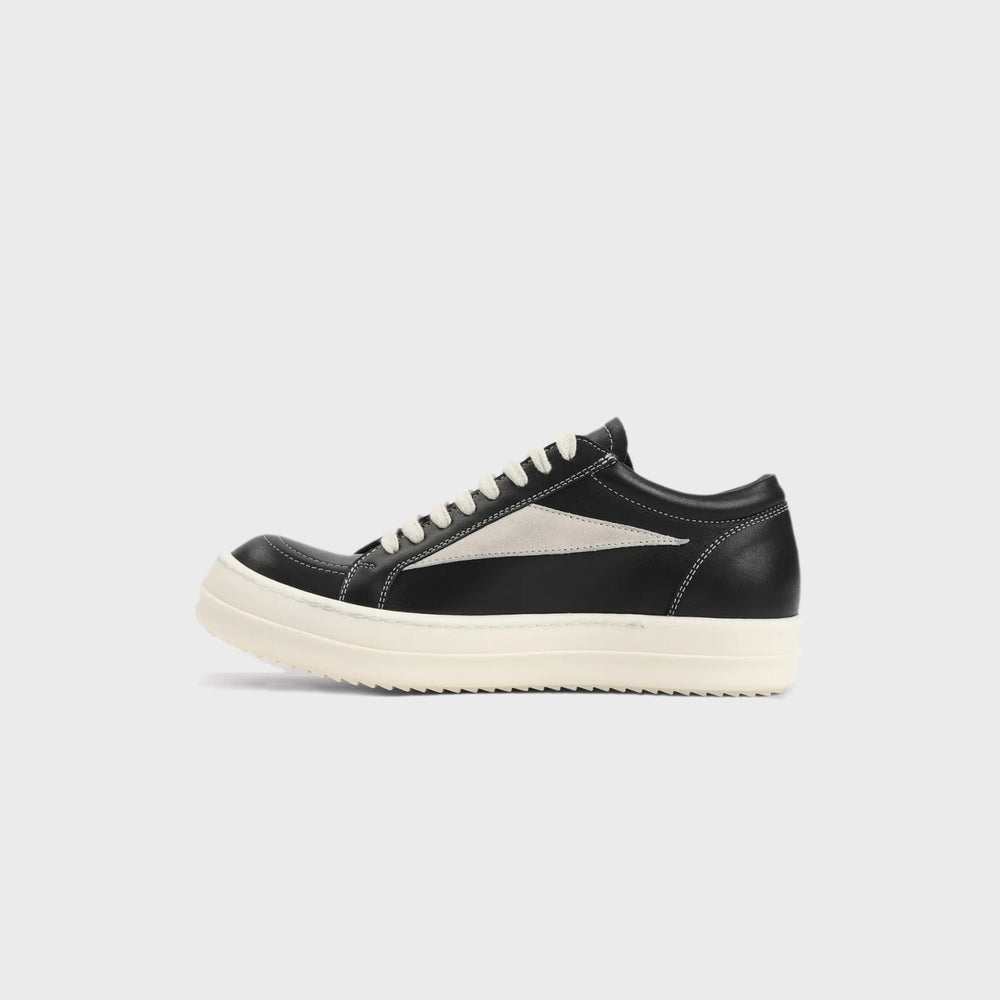 Rick Owens Vintage Sneakers Scarpe In Pelle - / Black / Milk / Milk | Kith / Black / Milk / Milk