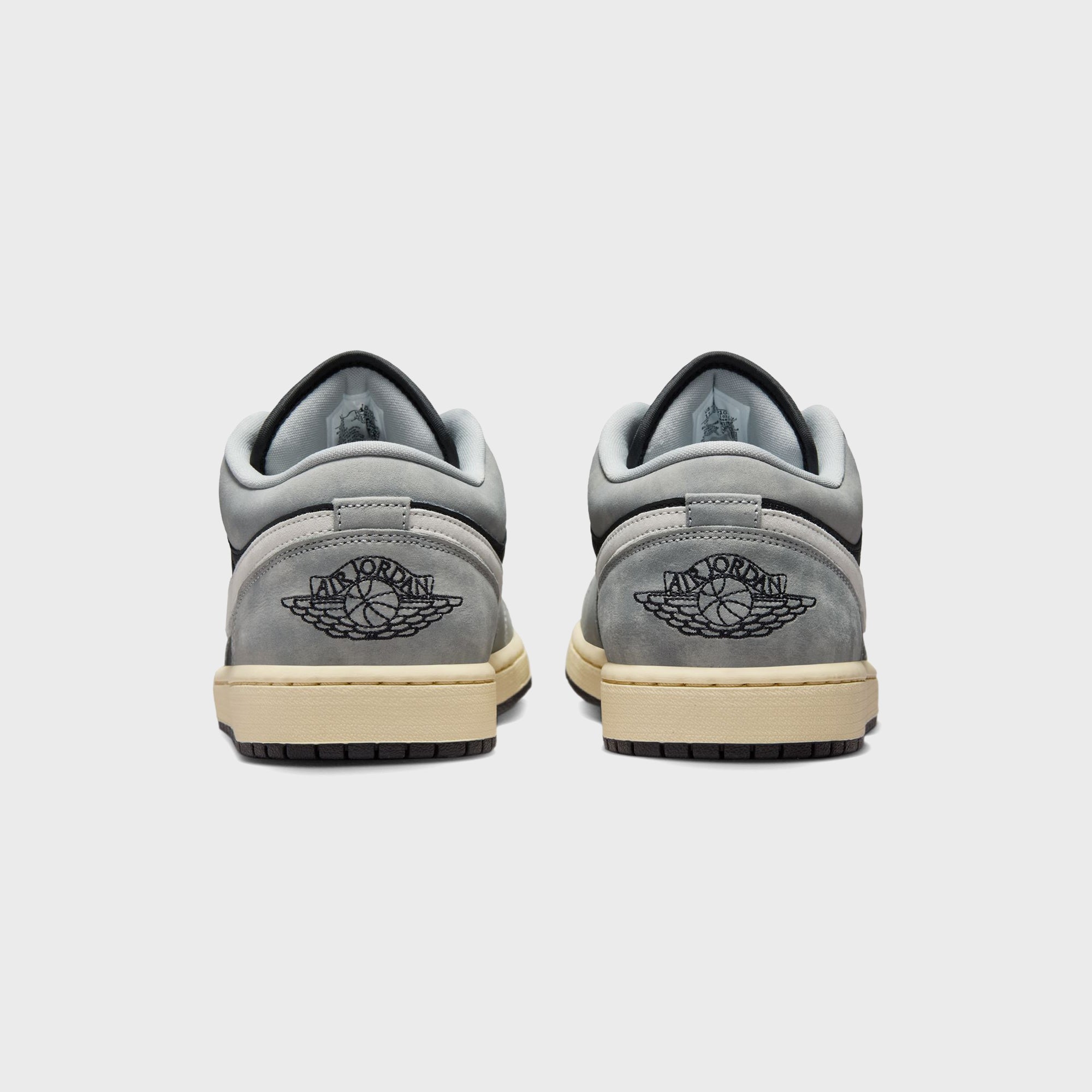 Jordan Air Jordan 1 Low SE - Light Smoke Grey / Black / Sail | Kith Light Smoke Grey / Black / Sail
