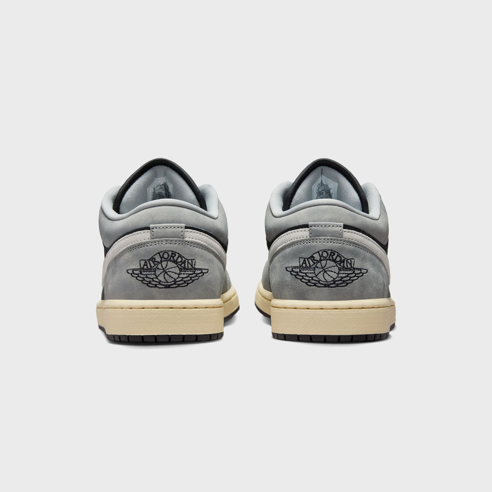Jordan Air Jordan 1 Low SE - Light Smoke Grey / Black / Sail | Kith Light Smoke Grey / Black / Sail