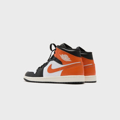 Jordan Air Jordan 1 Mid - Starfish / Black / White / Sail | Kith Starfish / Black / White / Sail