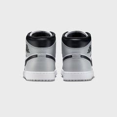 Jordan Air Jordan 1 Mid - White / Black / Light Smoke Grey | Kith White / Black / Light Smoke Grey