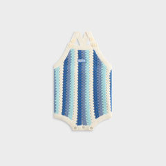 Kith Baby Open Knit Romper - Blue Skies | Kith Blue Skies