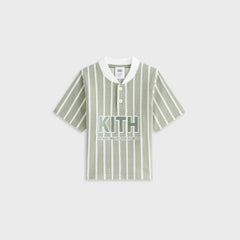 Kith Baby Birdseye Pearson Henley Pullover - Spear | Kith Spear