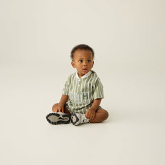 Kith Baby Birdseye Pearson Henley Pullover - Spear | Kith Spear