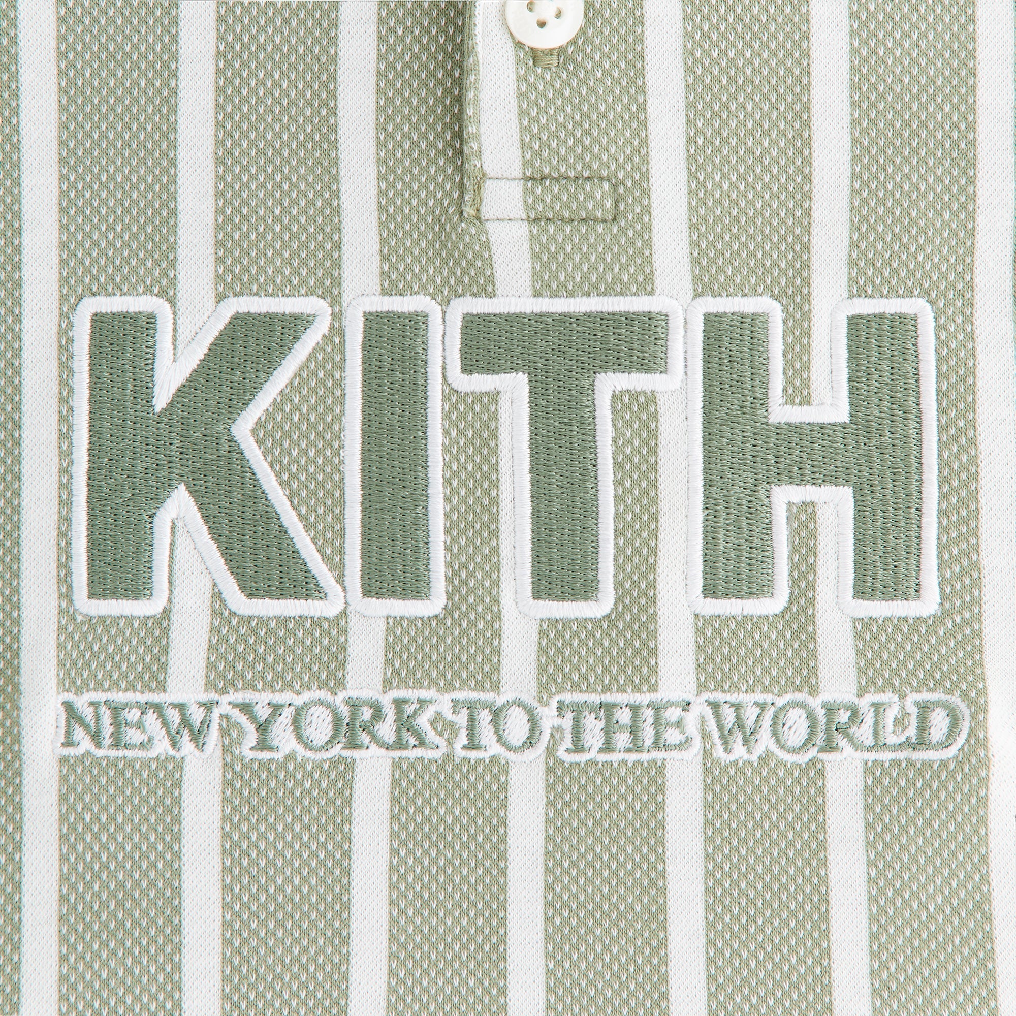 Kith Baby Birdseye Pearson Henley Pullover - Spear | Kith Spear