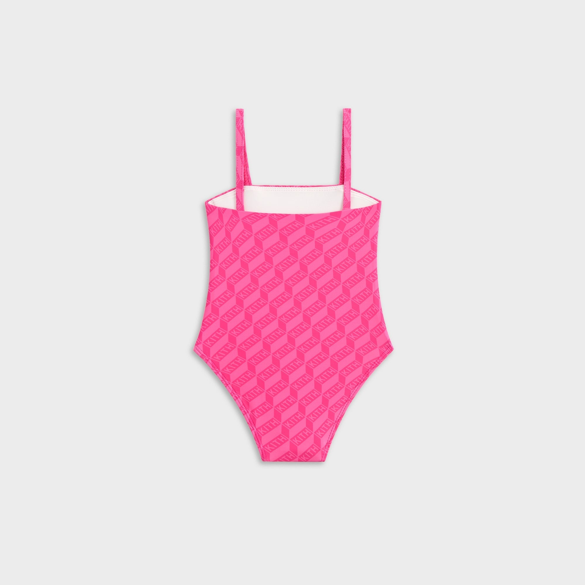Kith Baby Monogram Audrey One-Piece Swim Suit - Zinnia | Kith Zinnia