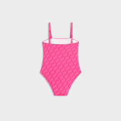Kith Baby Monogram Audrey One-Piece Swim Suit - Zinnia | Kith Zinnia