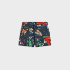 Kith Baby Souvenir Stamp Thompson Camp Short - Nocturnal | Kith Nocturnal