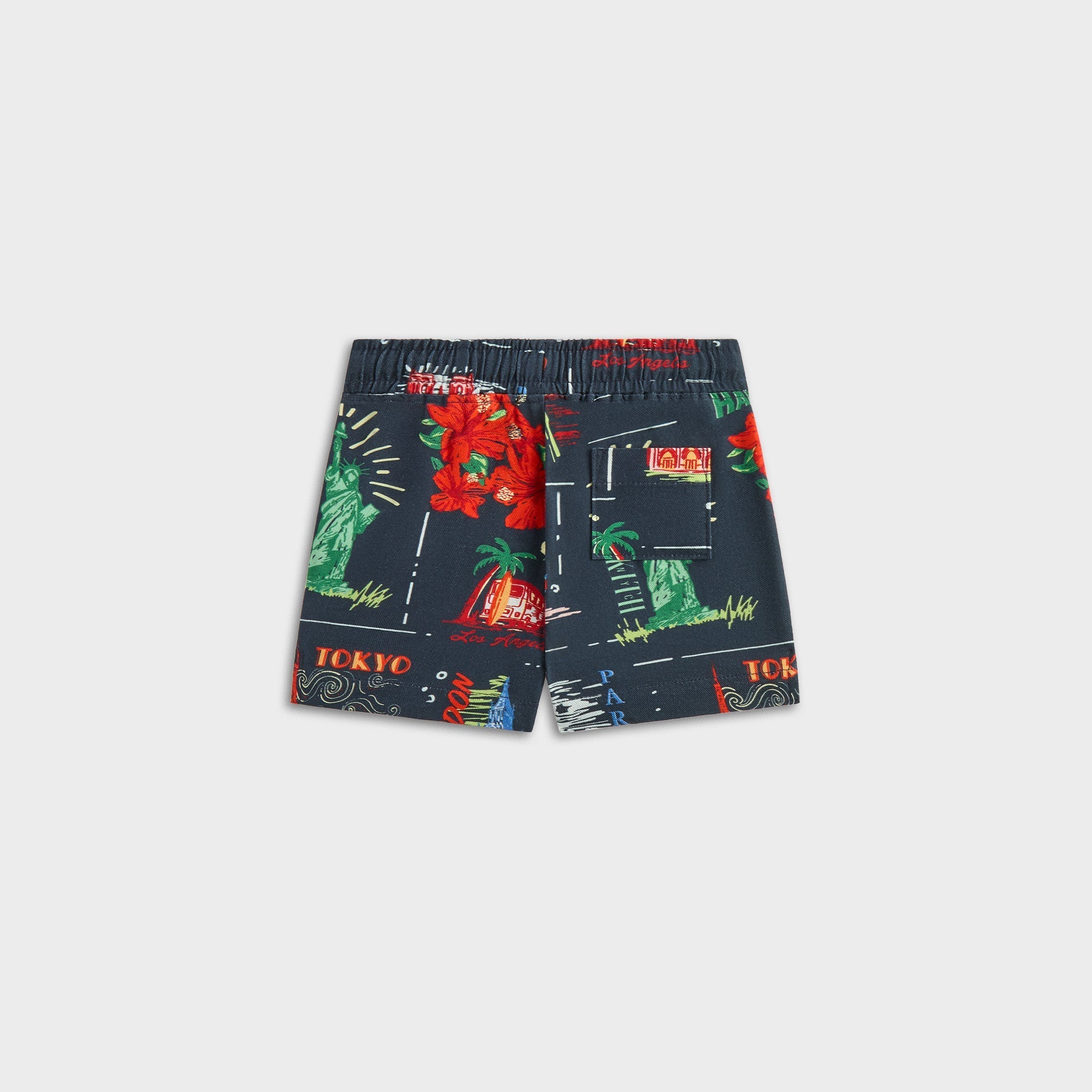 Kith Baby Souvenir Stamp Thompson Camp Short - Nocturnal | Kith Nocturnal