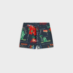 Kith Baby Souvenir Stamp Thompson Camp Short - Nocturnal | Kith Nocturnal