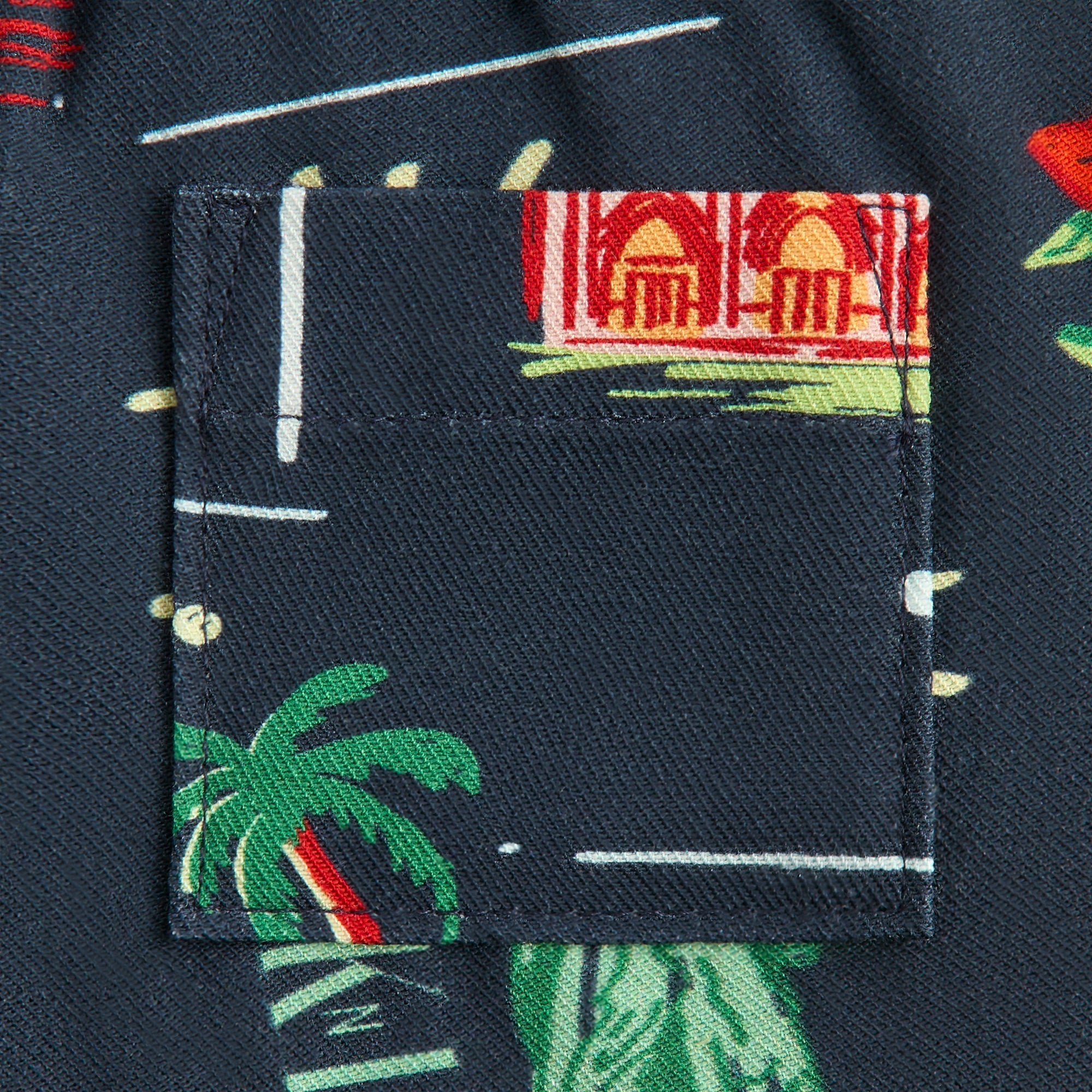 Kith Baby Souvenir Stamp Thompson Camp Short - Nocturnal | Kith Nocturnal