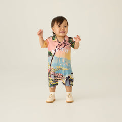 Kith Baby Scenic Villa Belmont Coverall - Multi | Kith Multi