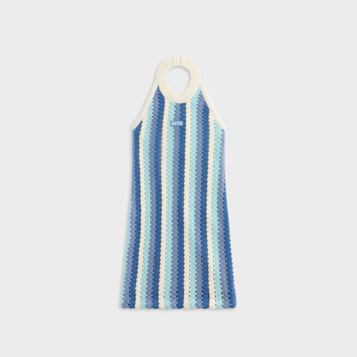 Kith Kids Open Knit Rivera Dress - Blue Skies | Kith Blue Skies