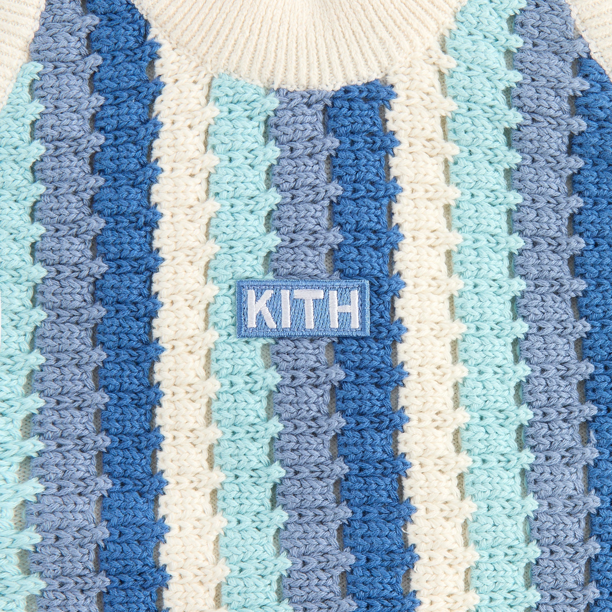 Kith Kids Open Knit Rivera Dress - Blue Skies | Kith Blue Skies