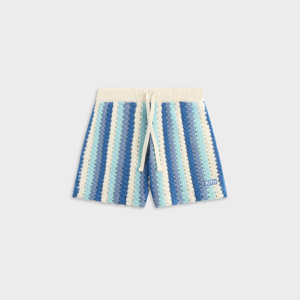 Kith Kids Open Knit Camp Short - Blue Skies | Kith Blue Skies