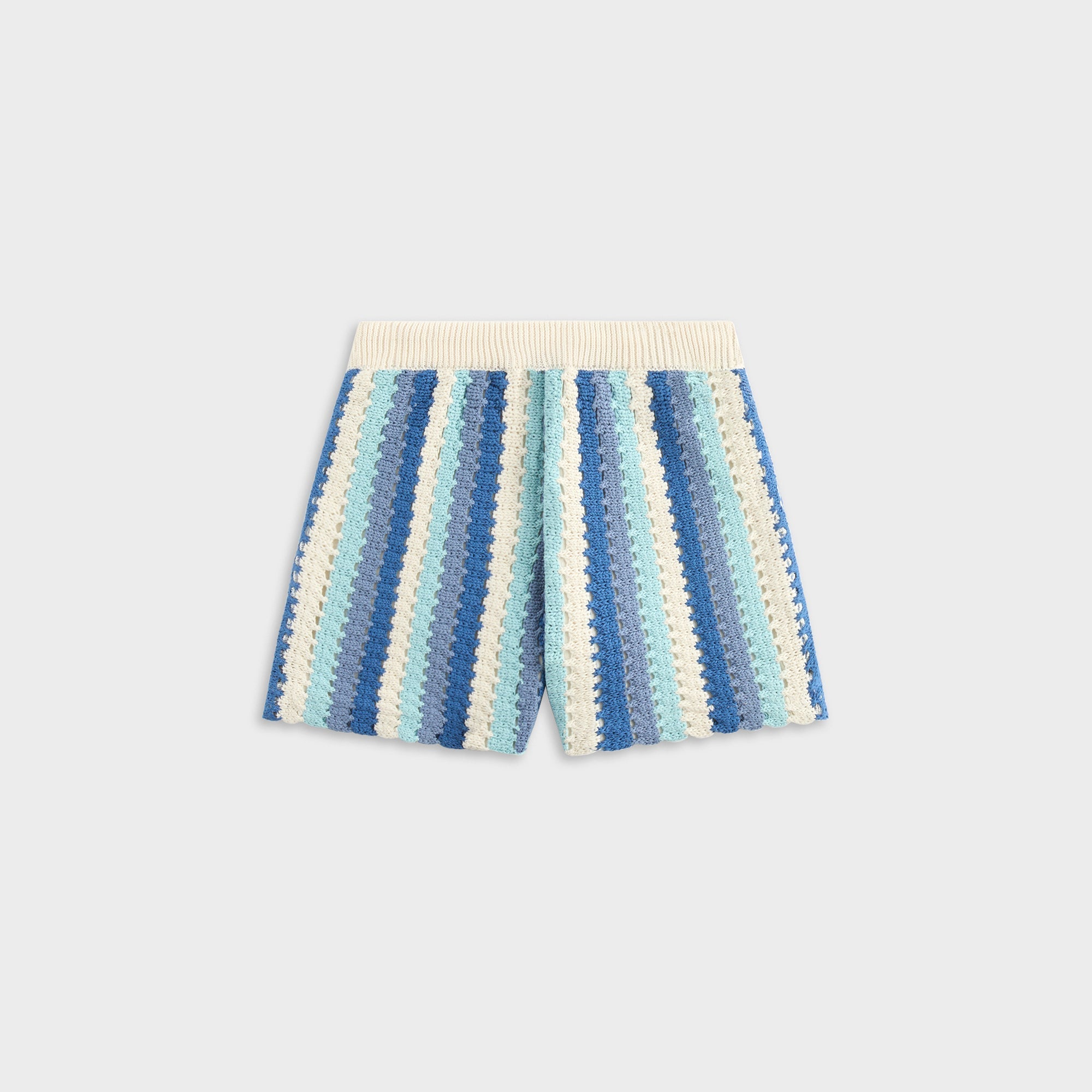 Kith Kids Open Knit Camp Short - Blue Skies | Kith Blue Skies