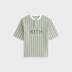 Kith Kids Birdseye Pearson Henley Pullover - Spear | Kith Spear