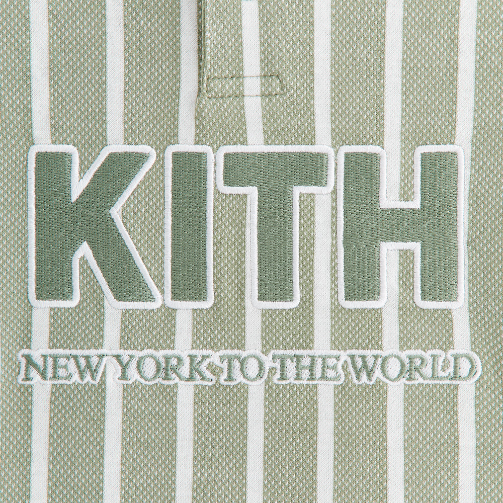 Kith Kids Birdseye Pearson Henley Pullover - Spear | Kith Spear