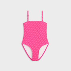 Kith Kids Monogram Audrey One-Piece Swim Suit - Zinnia | Kith Zinnia
