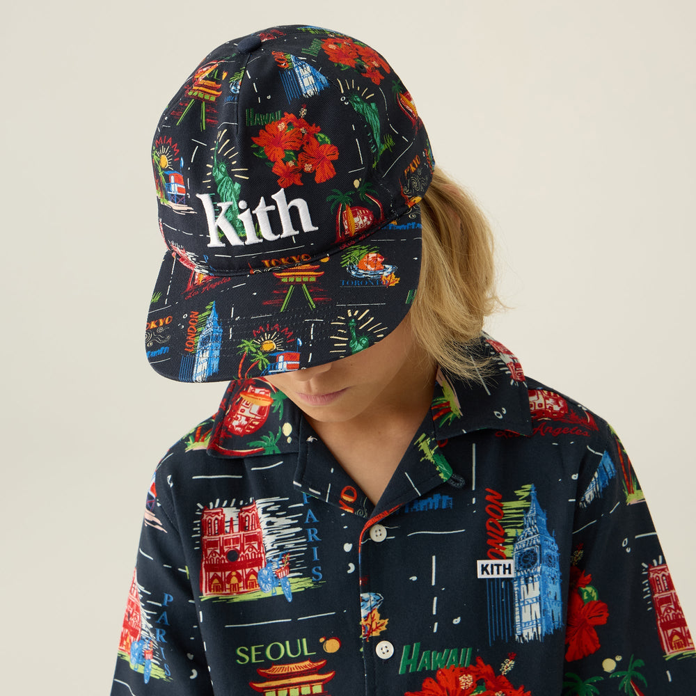 Kith Kids & '47 Souvenir Stamp Hitch Snapback - Nocturnal | Kith Nocturnal
