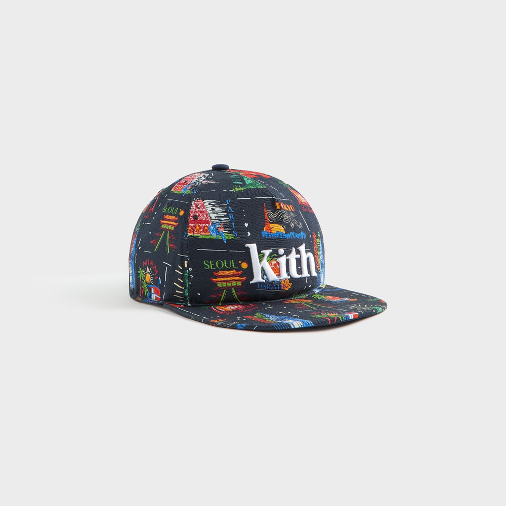 Kith Kids & '47 Souvenir Stamp Hitch Snapback - Nocturnal | Kith Nocturnal