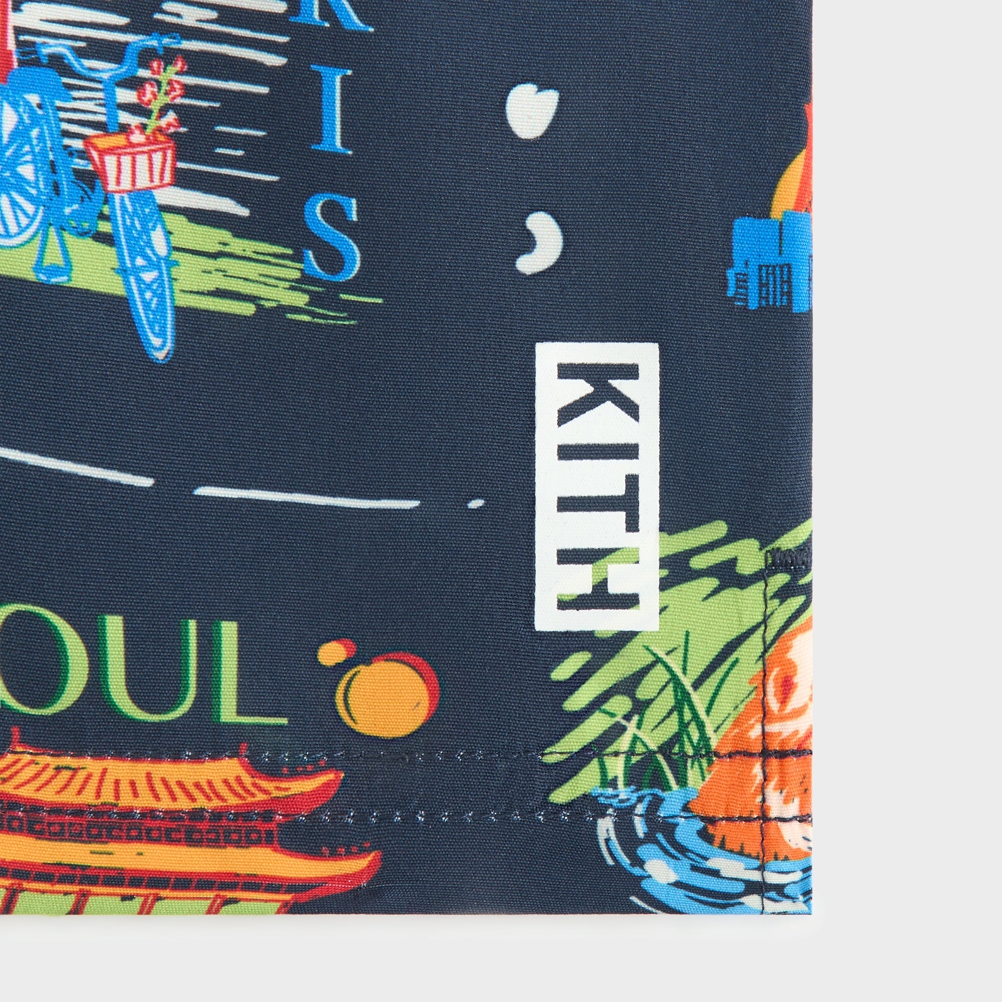 Kith Kids Souvenir Stamp Kai Swim Trunk - Nocturnal | Kith Nocturnal