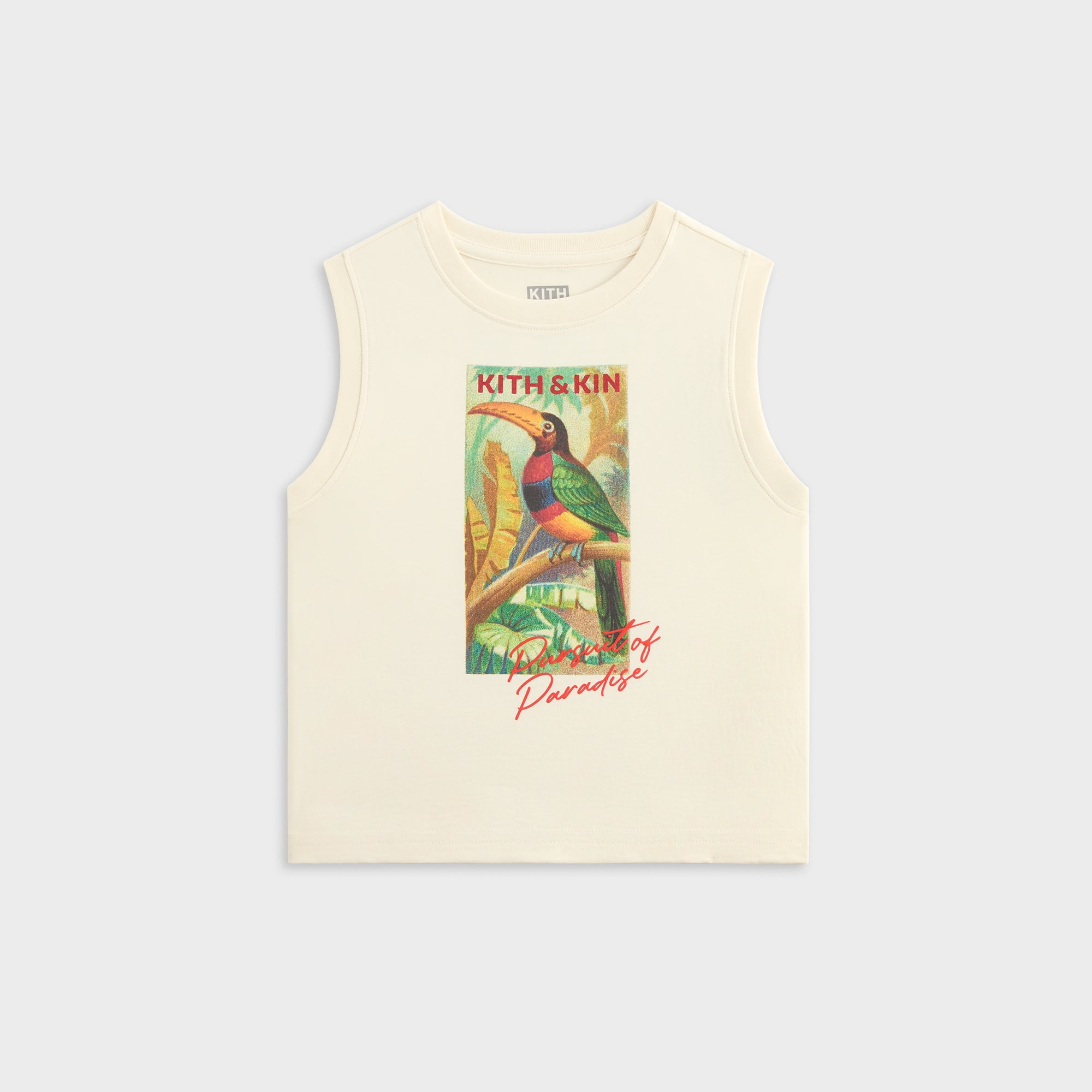 Kith Kids Pursuit of Paradise Muscle Tank - Sandrift | Kith Sandrift