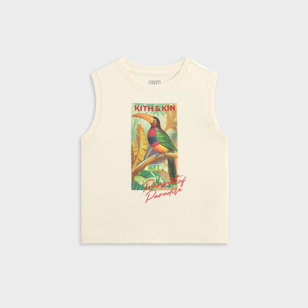 Kith Kids Pursuit of Paradise Muscle Tank - Sandrift | Kith Sandrift