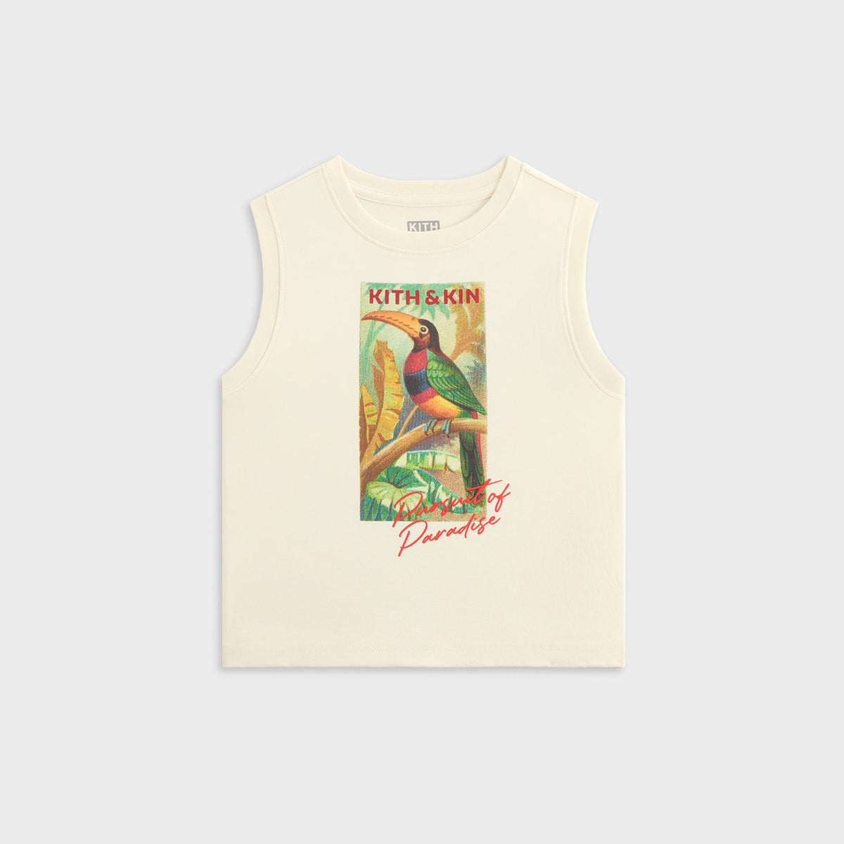 Kith Kids Pursuit of Paradise Muscle Tank - Sandrift | Kith Sandrift