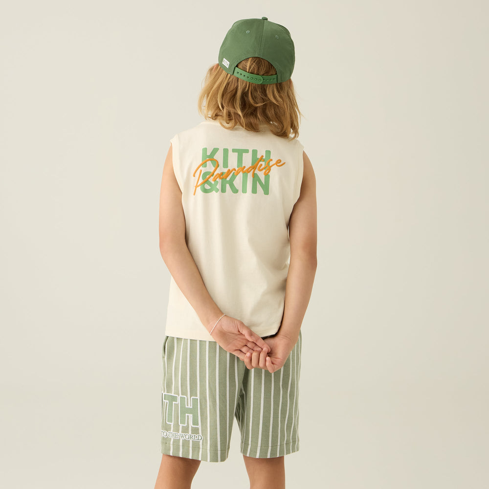 Kith Kids Pursuit of Paradise Muscle Tank - Sandrift | Kith Sandrift