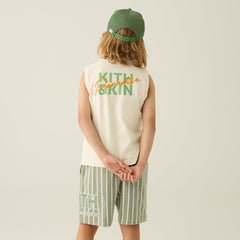 Kith Kids Pursuit of Paradise Muscle Tank - Sandrift | Kith Sandrift