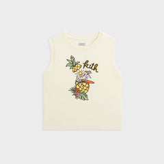 Kith Kids Pineapple Surfer Muscle Tank - Silk | Kith Silk