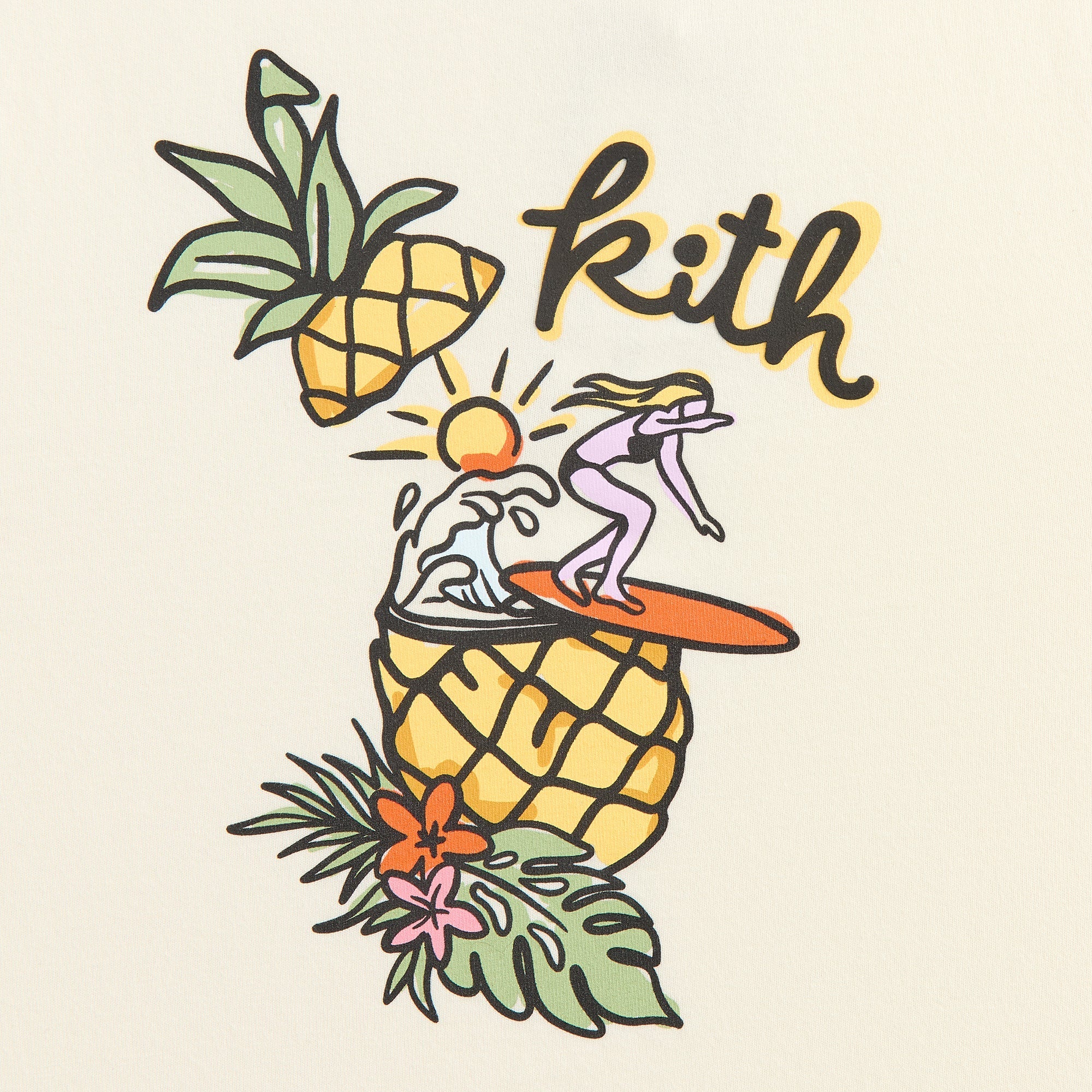 Kith Kids Pineapple Surfer Muscle Tank - Silk | Kith Silk