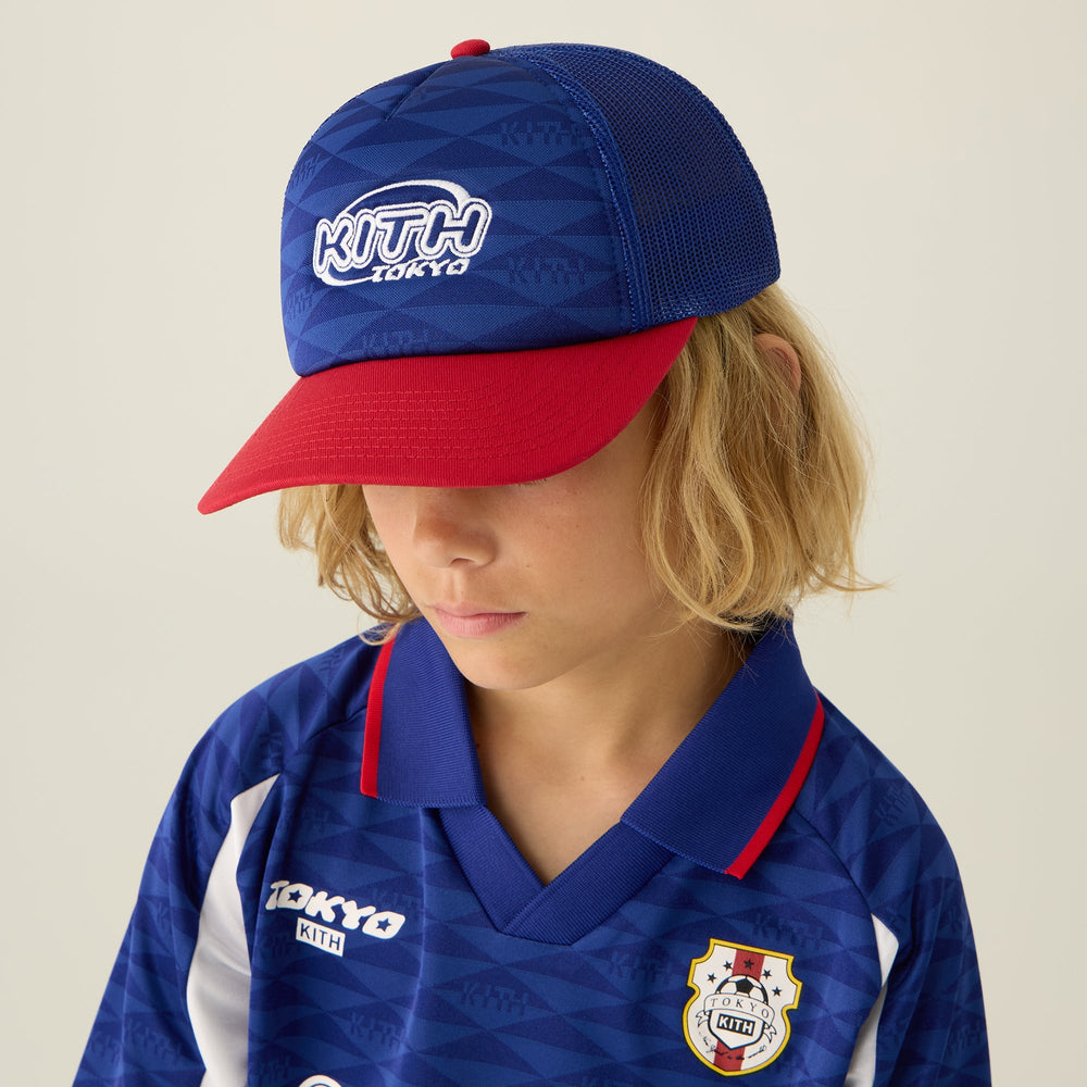 Kith Kids Tokyo Regional Trucker Hat - Current | Kith Current