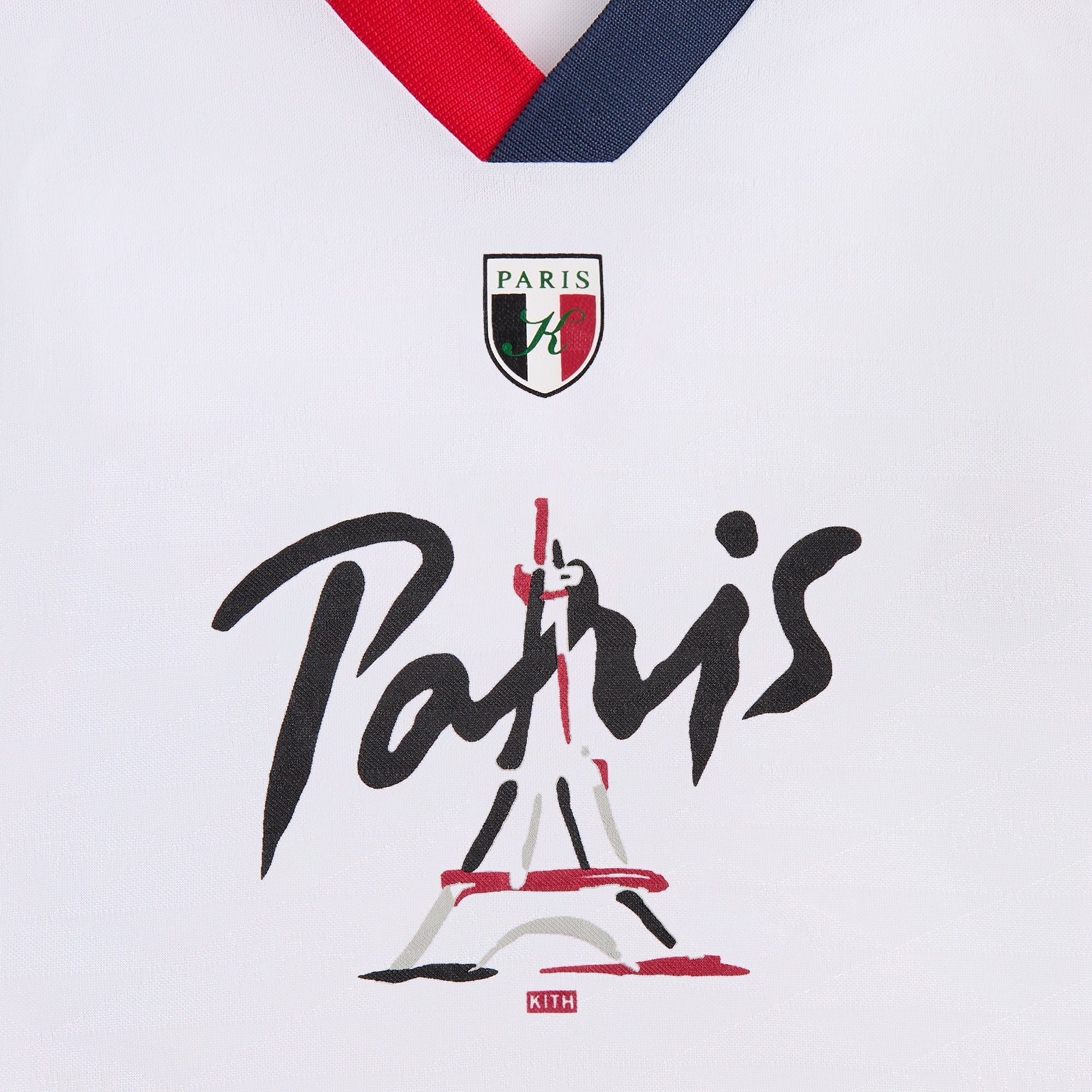 Kith Kids Paris Soccer Top - White | Kith White