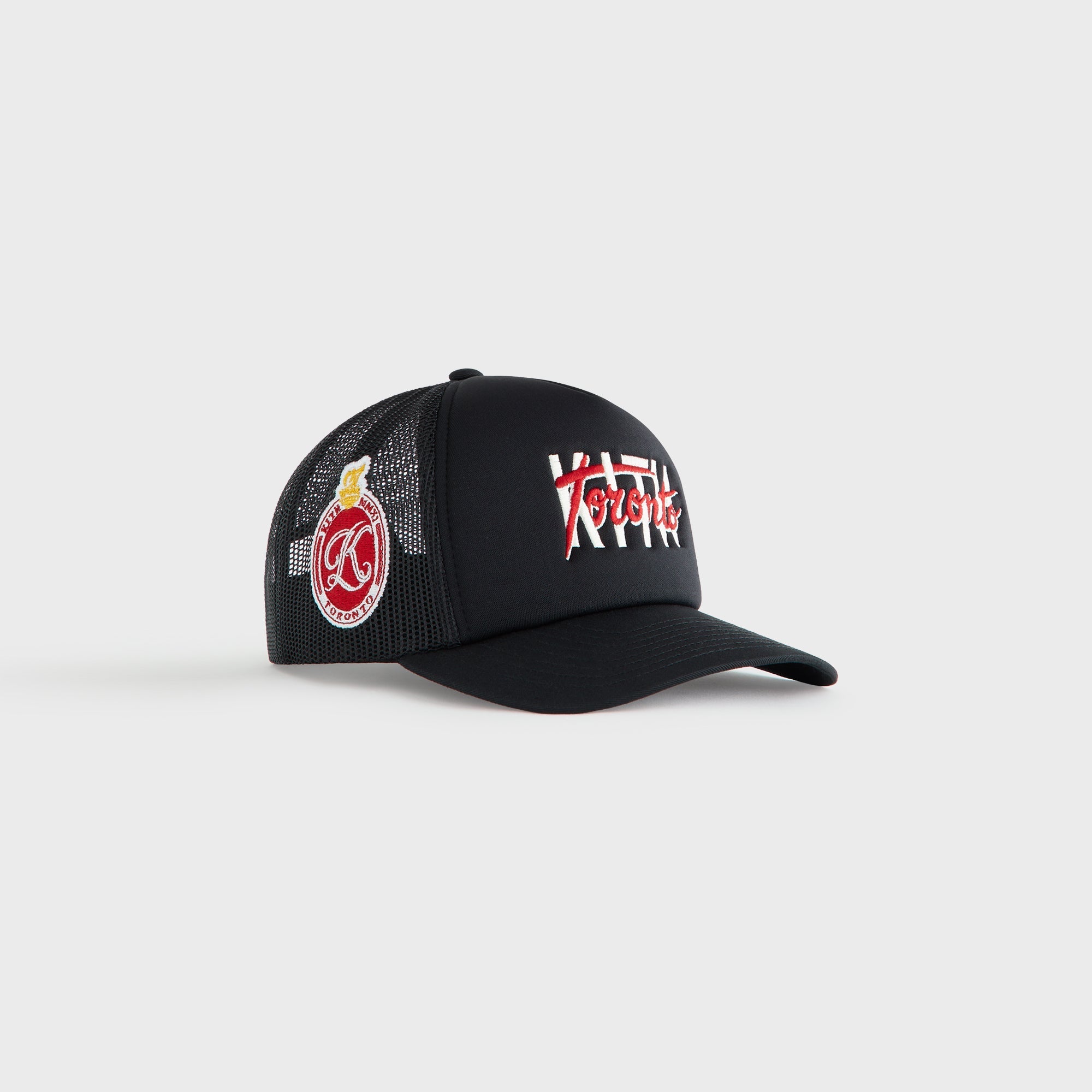 Kith Kids Toronto Regional Trucker Hat - Black | Kith Black