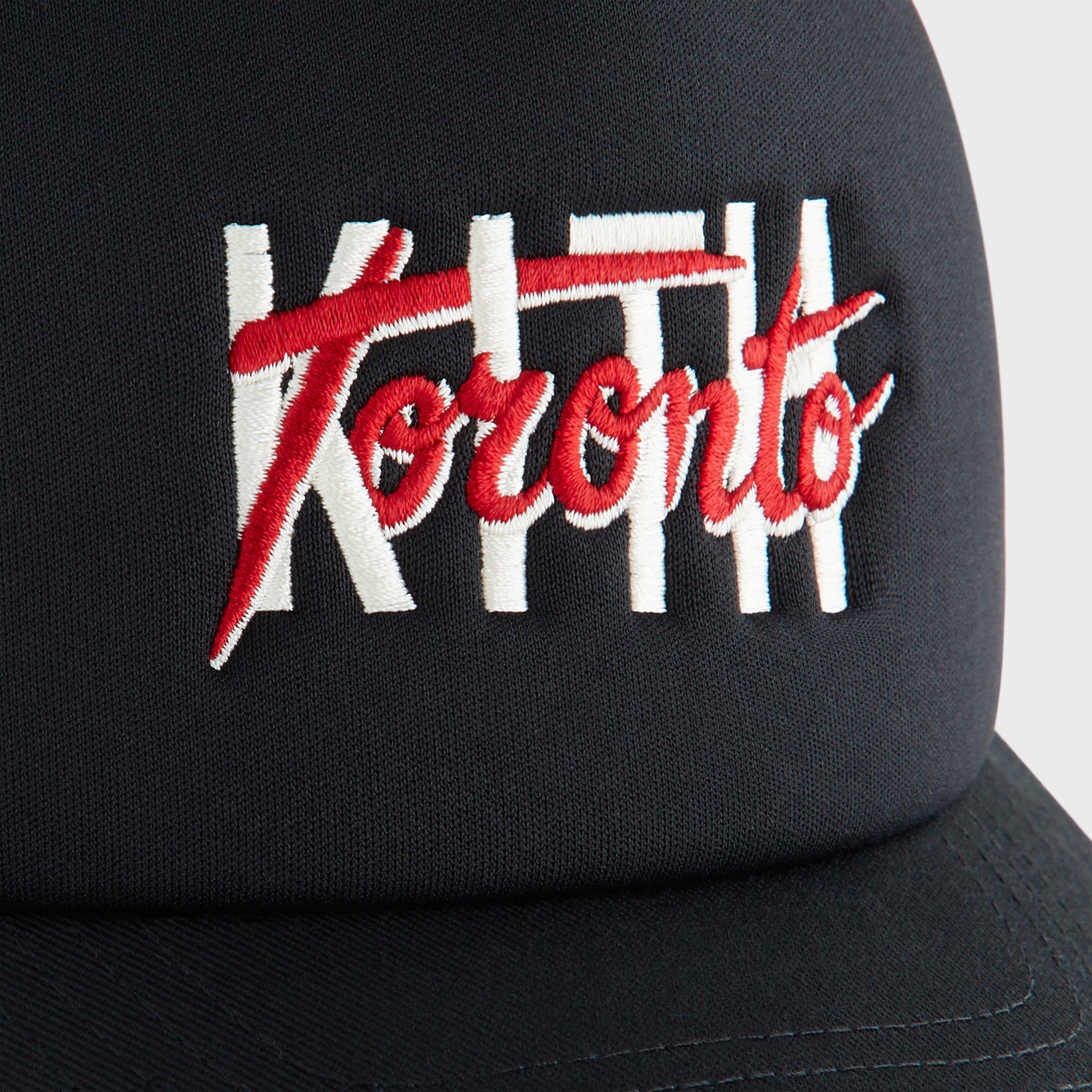 Kith Kids Toronto Regional Trucker Hat - Black | Kith Black