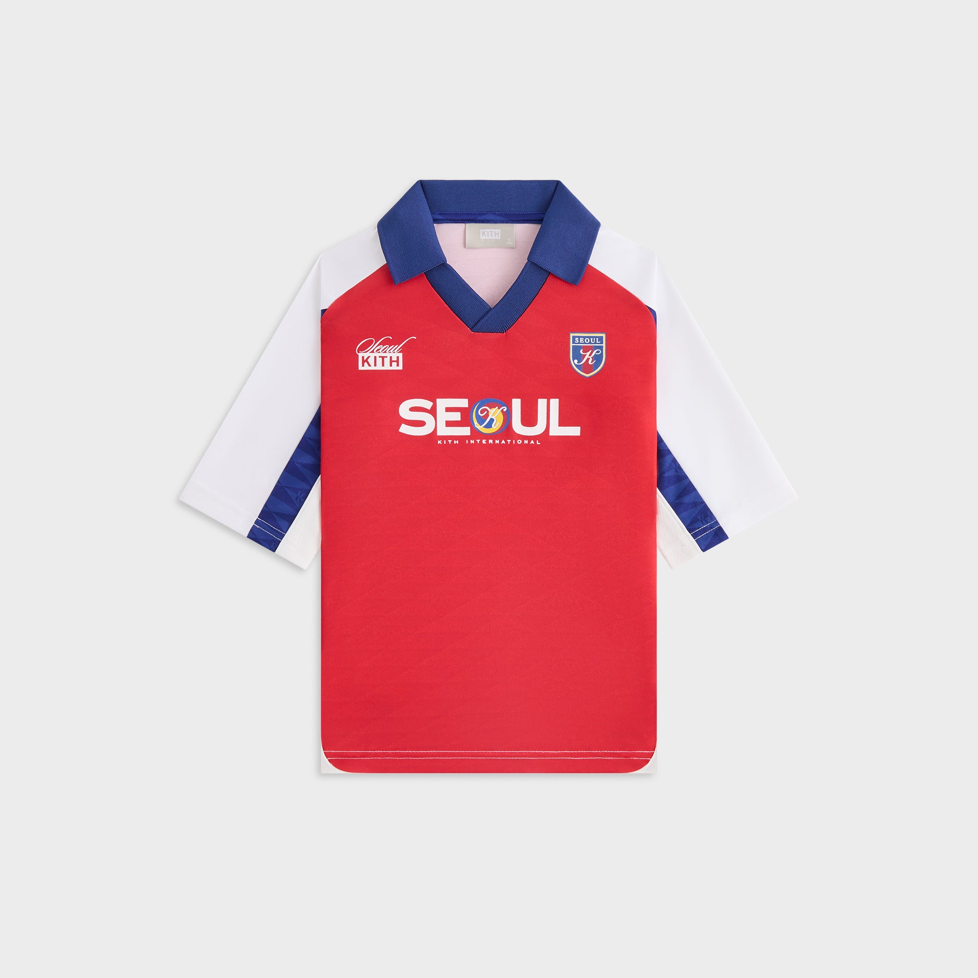 Kith Kids Seoul Soccer Top - Cherry Bomb | Kith Cherry Bomb