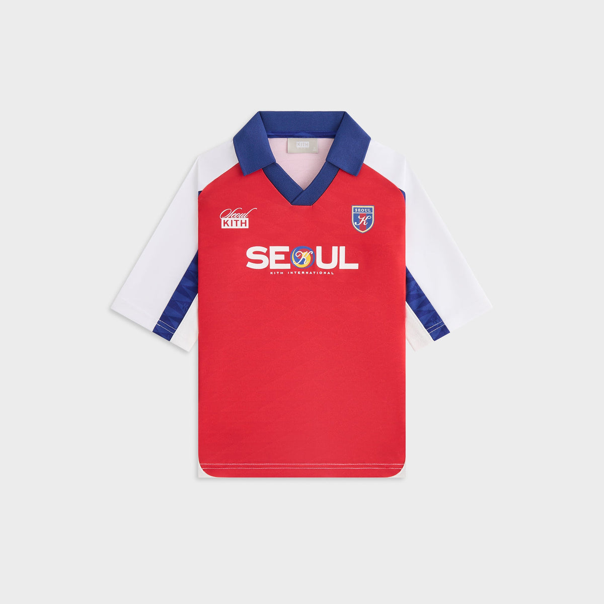 Kith Kids Seoul Soccer Top - Cherry Bomb | Kith Cherry Bomb